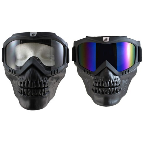 Safety goggles target outlet