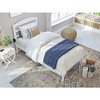 AFI Furnishings Warren Platform Bed T WH - 4 of 4