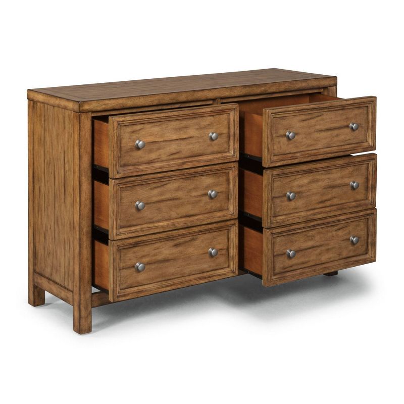 Sedona 6 Drawer Dresser Toffee Brown - Home Styles, 4 of 5