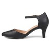 Journee Womens Bettie Almond Toe Mid Heel Pumps - 2 of 4