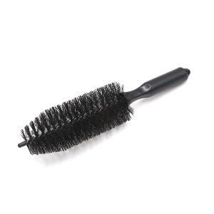 Unique Bargains Car Vehicle Wheel Tire Rim Tapered Washing Cleaning Brush 12.2" Length Black - 1 of 3