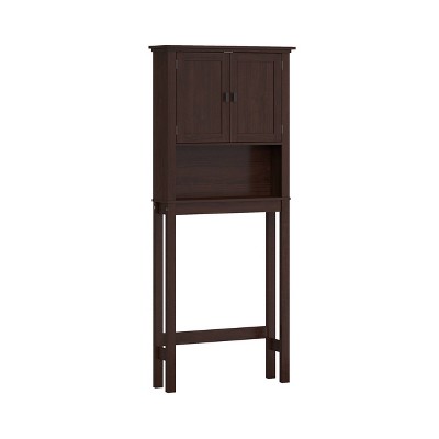 Hayward Spacesaver Over the Toilet Etagere Dark Woodgrain - RiverRidge Home