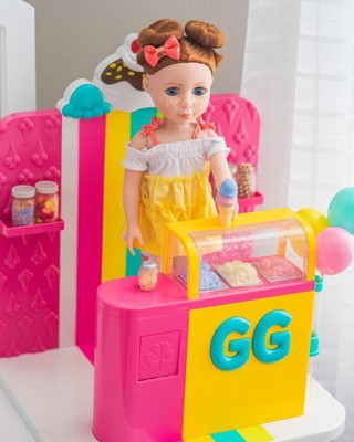 Glitter Girls Ice Cream Shop Accessory Playset For 14 Dolls : Target