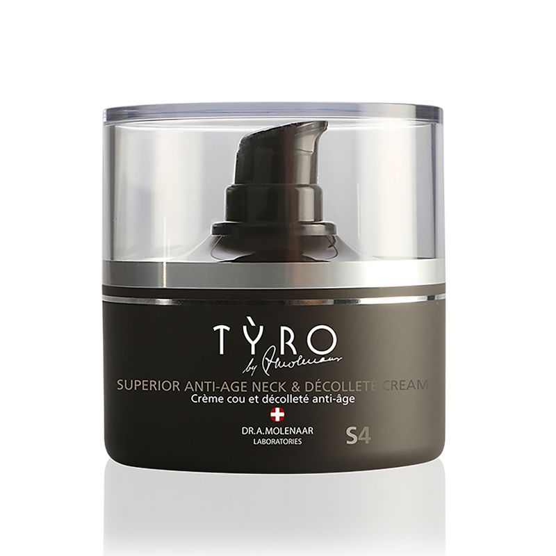 Tyro Superior Anti-Age Neck and Decollete Cream - Body Cream for Dry Skin - 1.69 oz, 1 of 9
