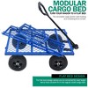 Solid wheels Tools cart Wagon Cart Garden cart trucks - 4 of 4