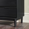 Saracina Home Mid Century Modern Solid Wood 6 Drawer Vertical Dresser Black - 2 of 4
