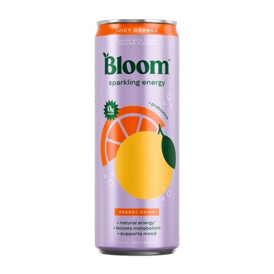 Bloom Juicy Orange Energy Drink - 12 fl oz Can