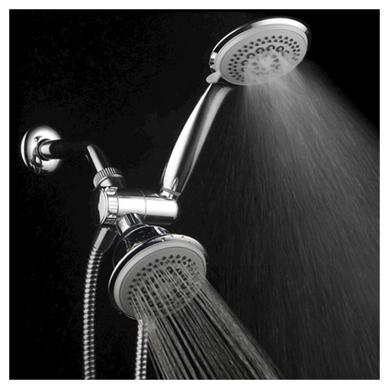 Dual Shower Head Ultra - Luxury Combo Shower System Chrome - Dreamspa, 3 of 9