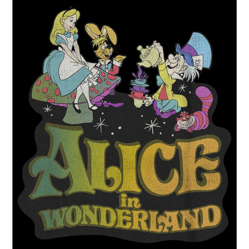Boy's Alice in Wonderland Alice and Mad Hatter Party T-Shirt, 2 of 6