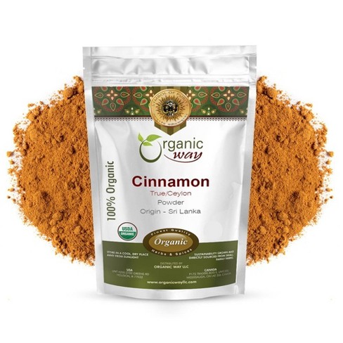 Organic Cinnamon True Ceylon Powder 8 Oz - image 1 of 4