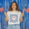 Simply Sage Market S.W.Smiley Patriotic Smiley Stars Short Sleeve Tee - 2 of 4