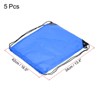 Unique Bargains Gym Sports Outdoor Traveling Nylon Polyester Drawstring Storage Bag 5 Pcs - 2 of 3