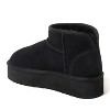 Fireside by Dearfoams Women's Kingston Genuine Shearling Platform Bootie - 2 of 4