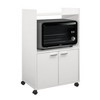 Kings Brand Furniture Ayla 2 -Door Kitchen Microwave Cart - 4 of 4