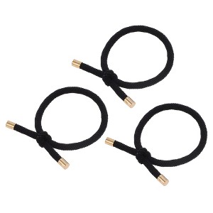 REGALWOVEN Classic Knotted Style Scrunchies Ponytail Holder Rope Hair Tie 3 Pcs - 1 of 4