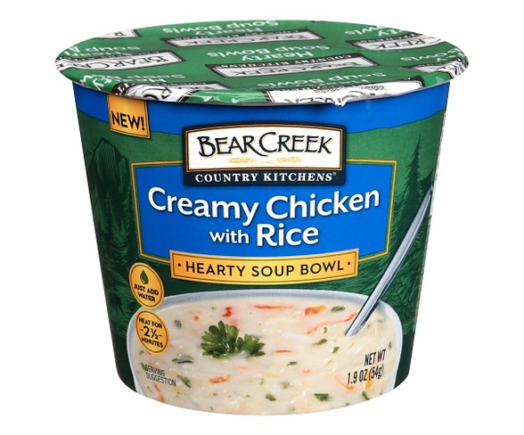 Bear Creek Creamy Chicken with Rice Soup Bowl - 1.9 oz