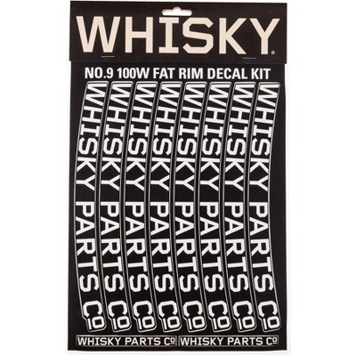 Whisky Parts Co. 100w Rim Decal Kit Light Gray