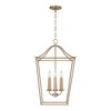 Capital Lighting Grady 4 - Light Chandelier in  Matte Brass - 2 of 4