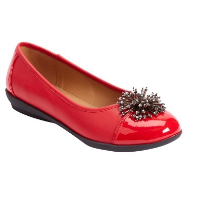 Comfortview Women's The Jancis Slip On Flat (Wide Widths Available)