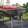 NicBex 28.7"Portable&Foldable Charcoal Grill for Outdoor Use,Stainless Steel BBQ Griller for Camping,Picnic,Party&Backyard with Pan,Grill Rack&Hooks - 3 of 4