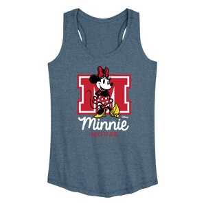Women's - Disney - Minnie Mouse Graphic Racerback Tank - 1 of 4