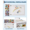 49"Kids Art Table,Kids Craft Table with 2 Chairs, Multi-Functional Art Desk with Storage Shelves for Children Room, Kindergarten, Playroom,School - 3 of 4