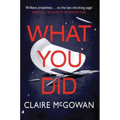 What You Did - by  Claire McGowan (Paperback)