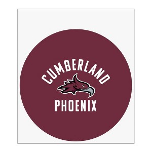 Cumberland University Phoenix Logo Automotive Car Window Locker Circle Bumper Sticker - 1 of 4