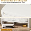 COUCHETA 2-Door Rattan Storage Cabinet, Wood Coffee Bar Console Table with Adjustable Shelves, Entryway Organizer, 31.5’‘L x 15.7’‘W x 32.6’'H - 4 of 4