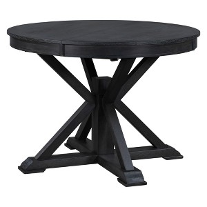 Dexmalle Retro Functional Extendable Dining Table with a 12" Leaf - 1 of 4