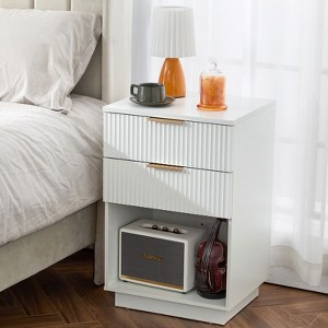 Karl Home 17.72in. W 1 Drawer Nightstand - 1 of 4