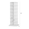 NicBex 360 Rotating Shoe Cabinet 6-Tier Organizer Spinning Shoe Rack Holds Up to 24 Pairs of Shoes for Entryway,Hallway - 3 of 4