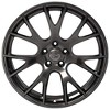 OE Wheels LLC DG69-22100-5550-25HB Hyper Black Wheel Painted (22 x 10. inches /5 x 139 mm, 25 mm Offset) - 2 of 4