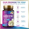 Quercetin Supplement Capsules for Heart, Respiratory, Allergy & Immune Support - 60 Capsules By Hello Lovely! - 3 of 4