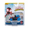 Spidey and His Amazing Friends Amazing Metals Diecast Vehicle - Miles Morales - 3 of 4