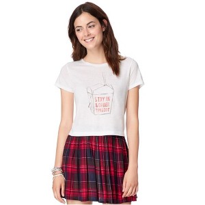 Aeropostale Womens Order Takeout Graphic T-Shirt - 1 of 2