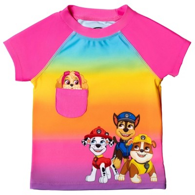 PAW PATROL Skye Tankini Bikini Badeanzug Für Mädchen – Türkis, Ärmellos