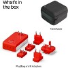 Twelve South PlugBug 120W USB-C Charger 4-Port Fast Charging Block Hub with Apple Find My Integration and Folding Prongs for Travel, USB C - 3 of 4