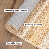 COZONY Washable Runner Rug, Non-Slip Low Pile Braided Design, Hallway Carpet for Kitchen, Bathroom, Entryway, Laundry Room - 3 of 4