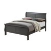 NicBex Traditional Wood Twin/Full/Queen/King Platform Bed Frame with Headboard and Footboard,Elegant Sleigh Design,Box Spring Needed,Easy Assembly - 3 of 4