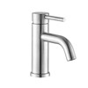 DOMETOUR Bathroom Faucet Single Hole Modern Bathroom Sink Faucet Vanity Bathroom Faucet - 2 of 4