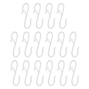 Unique Bargains Metal Safety Buckle Kitchen S Hooks and Hangers 16 Pcs - 1 of 4