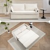 Whisen 59.5" Convertible Sleeper Sofa with Storage and Charging - 3 of 4