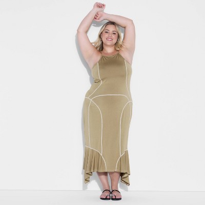 Women's Knit Maxi A-Line Dress - Wild Fable™