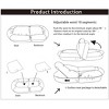 PAGED Modern Lazy Sofa Chair with 5 Adjustable Position, Comfy Human Dog Bed for Bedroom, Living Room to Read, Watch TV - 4 of 4
