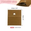 Unique Bargains Earrings Necklaces Rings Velvet Pouches Snap Button Portable Jewelry Storage Bag 4 Pcs - 2 of 4