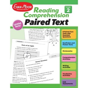 Reading Comprehension: Paired Text, Grade 2 Teacher Resource - (Reading Comprehension: Reading Paired Text) by  Evan-Moor Educational Publishers - 1 of 1