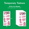 Big Dot of Happiness Rodeo Cowgirl Temporary Tattoos for Kids and Adults, Giddy Up Birthday Favors, Bachelorette Favor, Let's Go Pink Western Party - 4 of 4