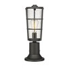 Z-Lite Helix 1 - Light Lantern in  Black - 4 of 4