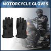 Unique Bargains Motorcycle Gloves Dirt Bike Bicycle Racing ATV UTV Sheep Leather 1 Pair - 2 of 4